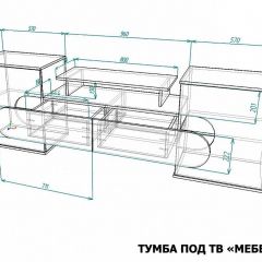 Тумба под ТВ Мебелеф-5 | фото 7